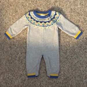 Newborn fairisle sweater outfit cat and jack